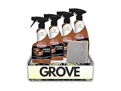 GROVE 4x Weiman Leather Cleaner and Conditioner