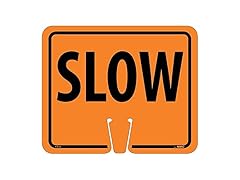 NMC CS12 SLOW Sign - 12.63 in. x 10.38 i