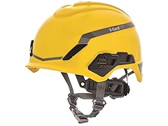 MSA V-Gard H1 Safety Helmet, No-Vent, Yellow