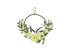 National Tree Company 18" Peony Wreath