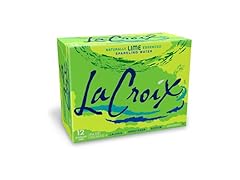 12PK La Croix Sparkling Water, Lime, 12 Fl Oz