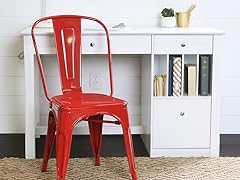 Walker Edison Stackable Metal Cafe Chair