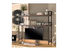 FAHKNS FAHKNS Desktop Bookshelf - 2-Tier Desk