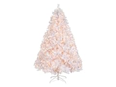 National Tree Company 7 ft. Pre-Lit Winchester Pine White Tree