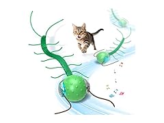 Interactive Cat Toy Ball w/ Motion & Sound