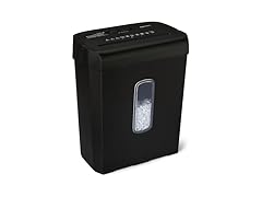 Amazon Basics 6-Sheet Cross-Cut Paper Shredder