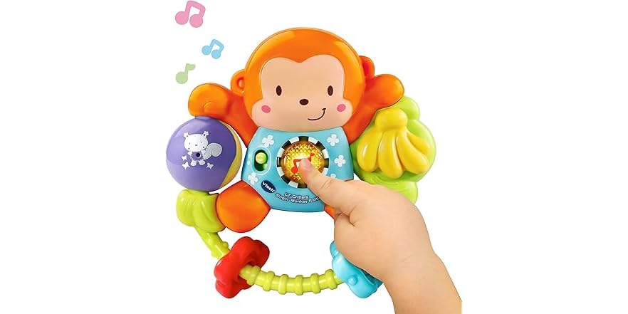 VTech Lil' Critters Singin' Monkey Rattle