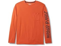 Field & Stream Men (L) Roll Cast Long Sleeve Tee