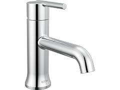 DELTA Faucet Trinsic Single Hole Bathroom Faucet- Chrome