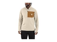 Men's Force Relaxed Fit Mock Neck Half Zip (S)