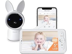 ARENTI 2K Smart Baby Monitor | 5in Wireless Display