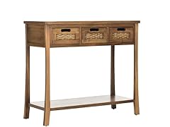 Autumn 3 Drawer Console - Brown