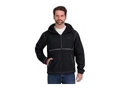 Billabong Men Sherpa Bonded Polar Jacket Black