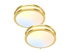 TOBUSA B0FT3DCHRL 2-Pack LED Flush Mount Ceiling Light