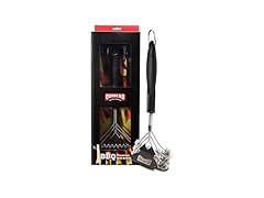 Premium Grill Brush & Scraper Combo