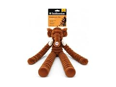 Smithsonian Long Animals Dog Toy – Stuffing-Free Mammoth