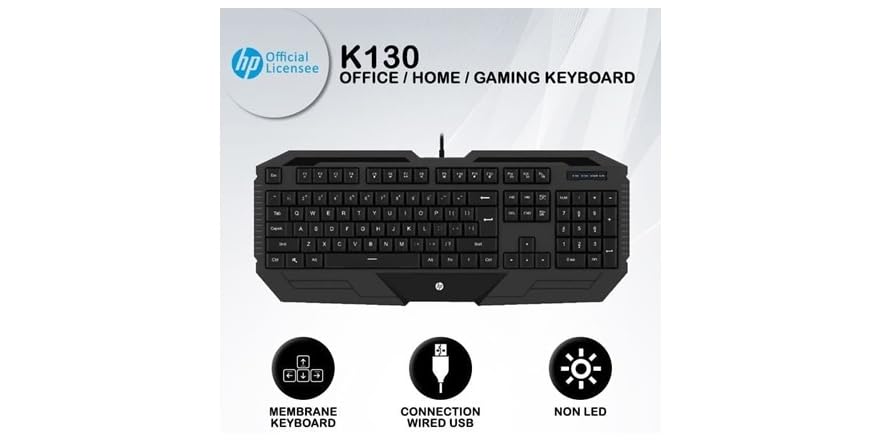 HP K130 Wired Keyboard and Mouse