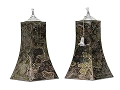 Tabletop Pyramid Oil Torches, 2pk.