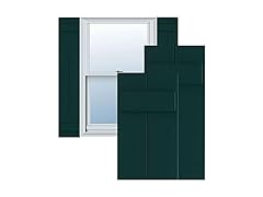Ekena 10.75"x28" PVC Shutters, Green