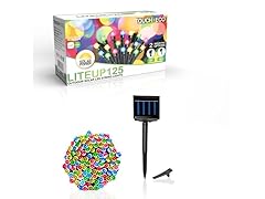 Solar LITEUP125 String Lights Multi Color