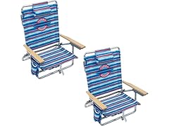 Tommy Bahama 2-Pack Chair, Red/White/Blue