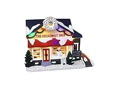Top Treasures Doughnut Shop Snow Village
