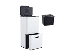 OUTLANE 16 Gal Dual Compost Bin