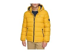 Tommy Hilfiger Quilted Hooded Puffer Jacket (XL)