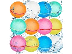 Reusable Silicone Water Balloons 12-Pack