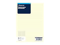 Filofax A5 Cream Ruled Notepaper