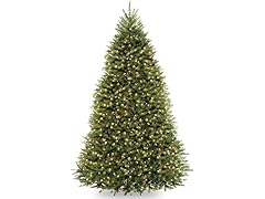 Pre-Lit Artificial Dunhill Fir 9Ft