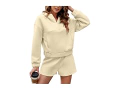 FKEEP Women's (M) Womens 2 Piece Sweatsuit O Zligh