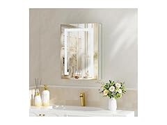 MODCART LED Medicine Cabinet with Mirror