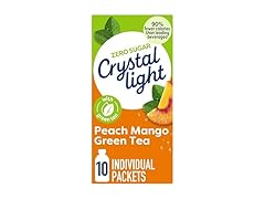 Crystal Light Drink Mix, 10 Packets, Peach Mango