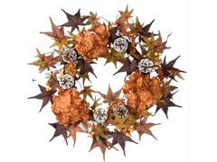 24" Hydrangea Maple Berry Harvest Wreath