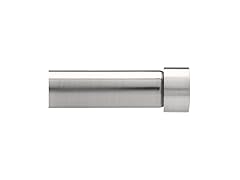 Umbra Cappa Curtain Rod, 72-144" Nickel