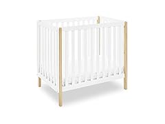 Delta Children Gio Mini Crib with Mattress