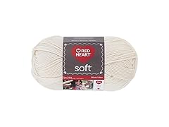 RED HEART Soft Yarn, Off-White