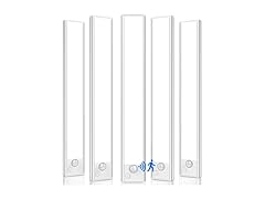 VerRon 5 Pack Under Cabinet Lighting 6500K