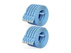 CableGeeker Cat6 Cable 5Ft - 10-Pack, Blue