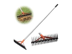CKLT 18-Tine Thatch Rake 62.5in Handle