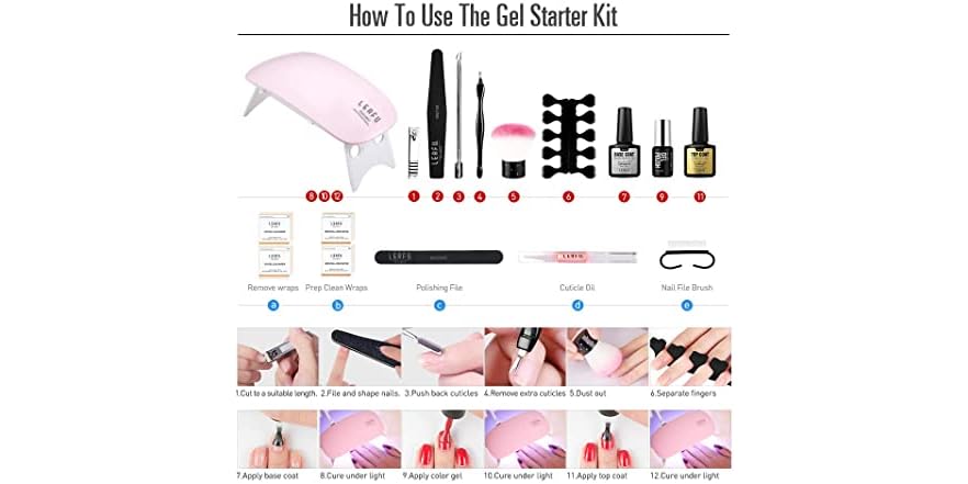 Modelones Gel Nail Starter Kit