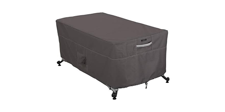 56 Inch Rectangular Fire Pit Table Cover