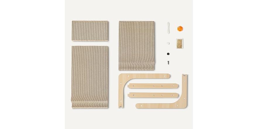 Amazon Basics Cat Scratch Post L-Shaped Cat Scratch Pad