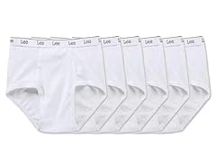6-Pairs Lee Men's 100% Cotton Briefs