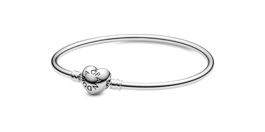 PANDORA 596268-17 17cm, 6.7inches Pandora Bangle, Logo Sm (Open Box)
