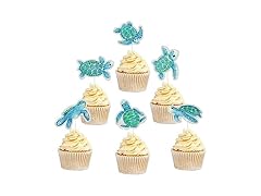 PHOHUI HAVE A NICE TIME Turtles Cupcake Toppers Baby 