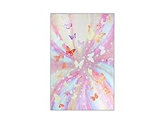 Superior 2'x3' Butterfly Non-Slip Kids Rug