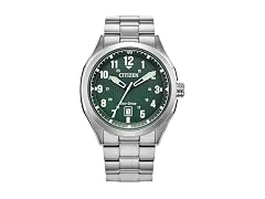 CITIZEN Stainless Steel Mens Eco-Drive Terra Force