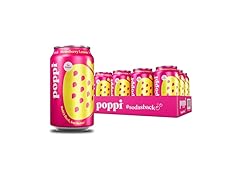 Poppi Strawberry Lemon, 12pk